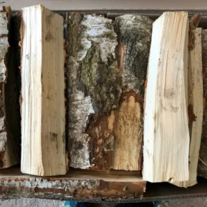 240 KG Birke Feuerholz Brennholz Kaminholz Holz trocken 25 cm lang