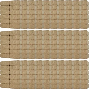 briketts.kaufen Holzbriketts, Buche-Eiche Hartholz, 300kg Gesamtgewicht, 30 Packungen à 10kg, RUF Briketts 155x65mm, für Ofen & Kamin, hohe Energiedichte, lange Brenndauer, ohne chemische Zusätze, 19 MJ/kg, 0.6% Asche